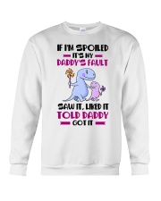 LIKED IT TOLD DADDY Crewneck Sweatshirt tile