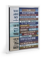 1 DAY LEFT - GET YOURS NOW Floating Framed Canvas Prints White tile