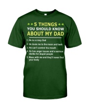 5 Things You Should Know About My Dad Classic T-Shirt tile