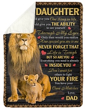 How Special You Are To Me - Best Gift For Daughter Sherpa Fleece Blanket tile