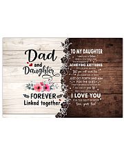 I LOVE YOU - AMAZING GIFT FOR DAUGHTER Horizontal Poster tile