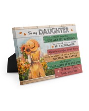 You Are My Sinshine - Lovely Gift For Daughter Easel-Back Gallery Wrapped Canvas tile