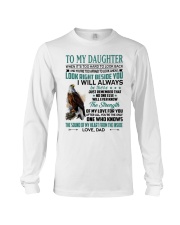 LOOK RIGHT BESIDE YOU - LOVELY GIFT FOR DAUGHTER Long Sleeve Tee tile