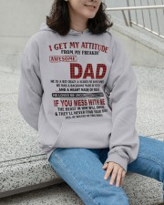 He Loves Me Unconditionally - Lovely Gift For Daughter Hooded Sweatshirt apparel-hooded-sweatshirt-lifestyle-front-101