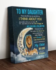 My Love Will Follow You - Best Gift For Daughter 11x14 Gallery Wrapped Canvas Prints aos-canvas-pgw-11x14-lifestyle-front-17