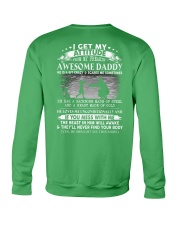 I Get My Attitude From My Freakin Awesome Daddy - Lovely Gift For Daughter Crewneck Sweatshirt tile