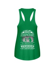 I Get My Attitude From My Freakin Awesome Daddy - Lovely Gift For Daughter Ladies Flowy Tank tile