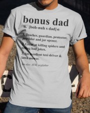 Bonus Dad - Perfect Gift For Bonus Dad Classic T-Shirt apparel-classic-tshirt-lifestyle-28