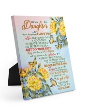 The Life Of You - Amazing Gift For Daughter Easel-Back Gallery Wrapped Canvas tile
