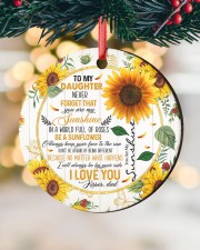 You Are My Sunshine - Amazing Gift For Daughter Circle ornament - single (wood) custom-circle-ornament-single-wood-lifestyle-12