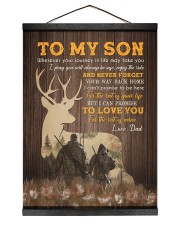 Never Forget Your Way Back Home - Amazing Gift For Son Hanging Canvas tile