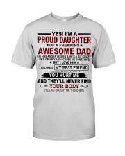 HE'S MY BEST FRIEND - LOVELY GIFT FOR DAUGHTER Premium Fit Mens Tee tile
