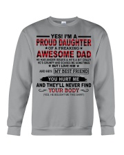 HE'S MY BEST FRIEND - LOVELY GIFT FOR DAUGHTER Crewneck Sweatshirt front
