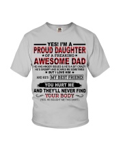 HE'S MY BEST FRIEND - LOVELY GIFT FOR DAUGHTER Youth T-Shirt tile