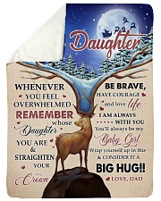 CONSIDER IT A BIG HUG - BEST GIFT FOR DAUGHTER Sherpa Fleece Blanket tile