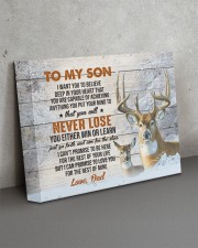 YOU WILL NEVER LOSE - LOVELY GIFT FOR SON 14x11 Gallery Wrapped Canvas Prints aos-canvas-pgw-14x11-lifestyle-front-15