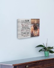 I Am The Storm - Best Gift For Son 14x11 Gallery Wrapped Canvas Prints aos-canvas-pgw-14x11-lifestyle-front-01