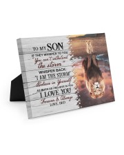 I Am The Storm - Best Gift For Son Easel-Back Gallery Wrapped Canvas tile
