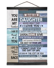 You Are My Sunshine - Best Gift For Daughter Hanging Canvas tile