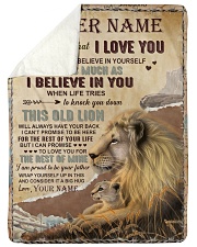 I BELIEVE IN YOU - BEST GIFT FOR DAUGHTER Sherpa Fleece Blanket tile