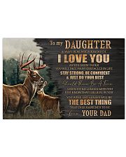 Just Do Your Best - Lovely Gift For Daughter Horizontal Poster tile
