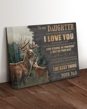 Just Do Your Best - Lovely Gift For Daughter 14x11 Gallery Wrapped Canvas Prints aos-canvas-pgw-14x11-lifestyle-front-17