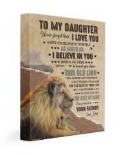 I BELIEVE IN YOU - BEST GIFT FOR DAUGHTER 11x14 Gallery Wrapped Canvas Prints front