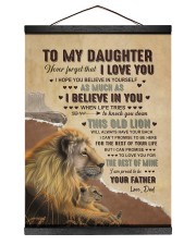 I BELIEVE IN YOU - BEST GIFT FOR DAUGHTER Hanging Canvas tile