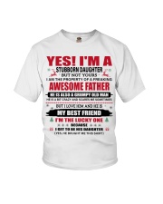 YES I'M A STUBBORN DAUGHTER - BEST GIFT FOR DAUGHTER Youth T-Shirt tile