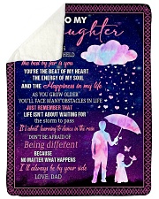 I'LL ALWAYS BE BY YOUR SIDE - GREAT GIFT FOR DAUGHTER Sherpa Fleece Blanket tile