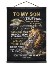 I BELIEVE IN YOU - GREAT GIFT FOR SON FROM MOJO Hanging Canvas tile