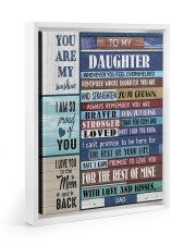 1 DAY LEFT - GET YOURS NOW Floating Framed Canvas Prints White tile