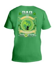 Dad And Son A Bond That Can't Be Broken V-Neck T-Shirt tile
