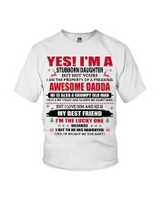 YES I'M A STUBBORN DAUGHTER - BEST GIFT FOR DAUGHTER Youth T-Shirt tile
