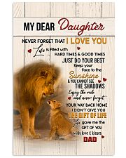 Never Forget That I Love You - Best Gift For Daughter Vertical Poster tile