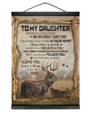 I Believe In You - Lovely Gift For Daughter Hanging Canvas tile