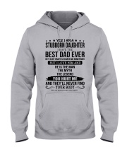 I Am A Stubborn Daughter - Best Gift For Daughter Hooded Sweatshirt front