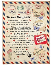 YOU ARE MY SUNSHINE - LOVELY GIFT FOR DAUGHTER Large Fleece Blanket - 60" x 80" front
