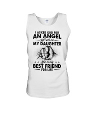 I Asked God For An Angel - Best Gift Father Unisex Tank tile