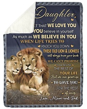 I Believe In You - Amazing Gift For Daugher Sherpa Fleece Blanket tile