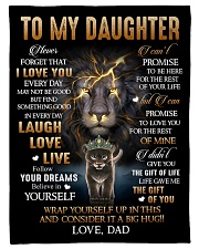 The Gift Of You - Best Gift For Daughter Fleece Blanket tile