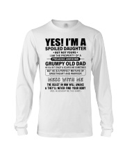 I AM THE PROPERTY OF A FREAKING AWESOME DAD Long Sleeve Tee tile