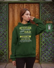 I Get My Attitude From My Freakin' Awesome Dad - Best Gift For Daughter Hooded Sweatshirt apparel-hooded-sweatshirt-lifestyle-02