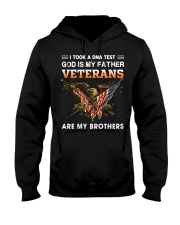GOD IS MY FATHER VETERANS Hooded Sweatshirt tile