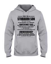 LOVES ME UNCONDITIONALLY - AMAZING GIFT FOR SON Hooded Sweatshirt tile