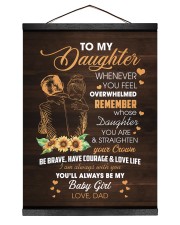 You'll Always Be My Baby Girl - Lovely Gift For Daughter Hanging Canvas tile
