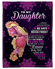 I LOVE YOU FOREVER AND ALWAYS Fleece Blanket tile