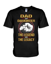 THE LEGEND - BEST GIFT FOR DAUGHTER V-Neck T-Shirt tile