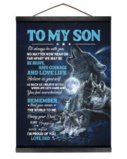 I'll Always Be With You - Amazing Gift For Son Hanging Canvas tile