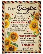 I Want You To Know I Love You - Special Gift For Daughter Large Fleece Blanket - 60" x 80" front